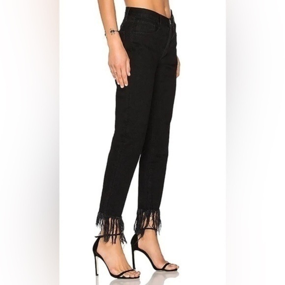 3x1 Denim - 3x1 NYC Frayed Hem Relaxed Jeans
